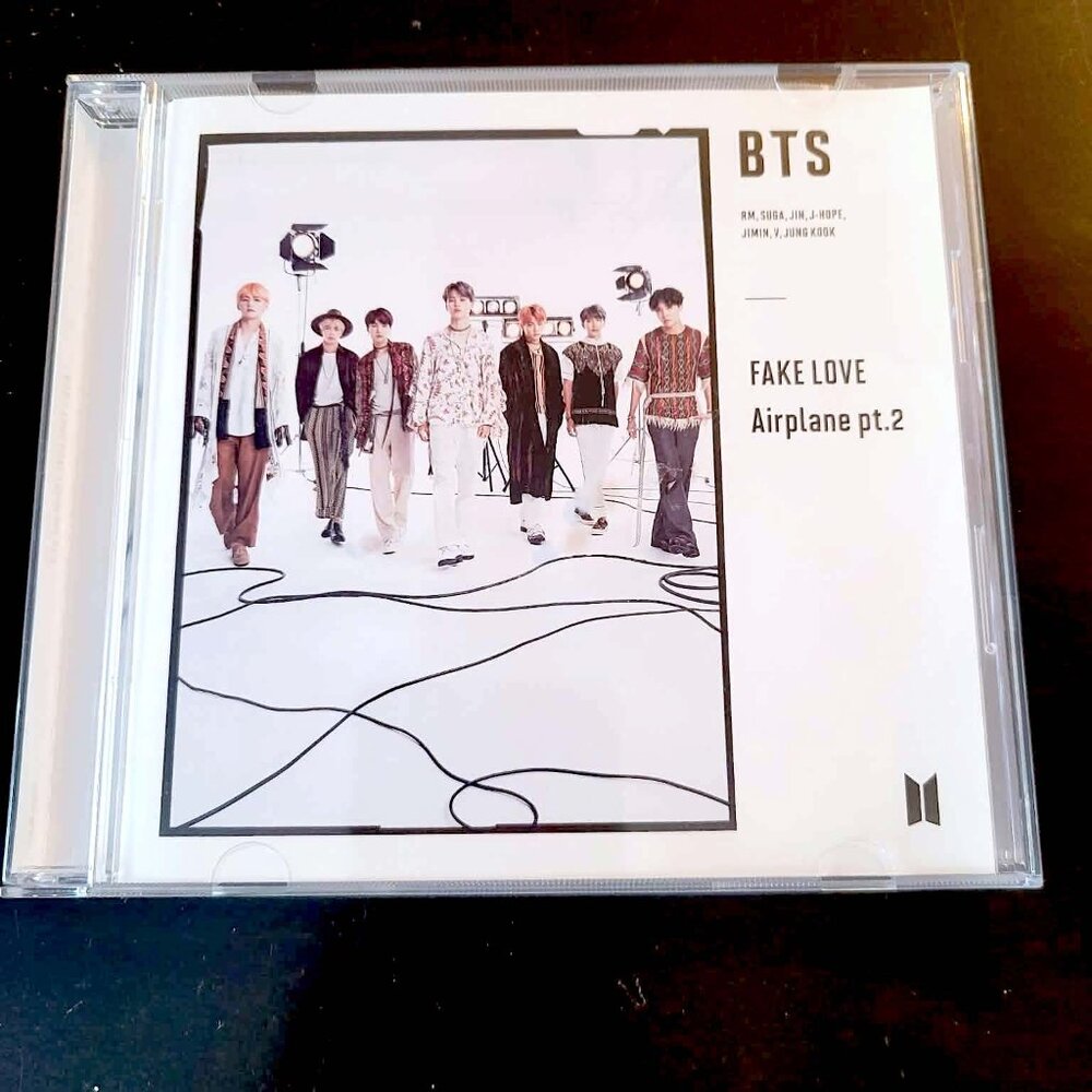 BTS FAKE LOVE Airplane pt.2 CD/DVD New Unwrapped